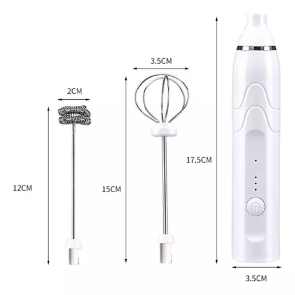 BATIDOR MESCLADOR DE CAFE RECARGABLE